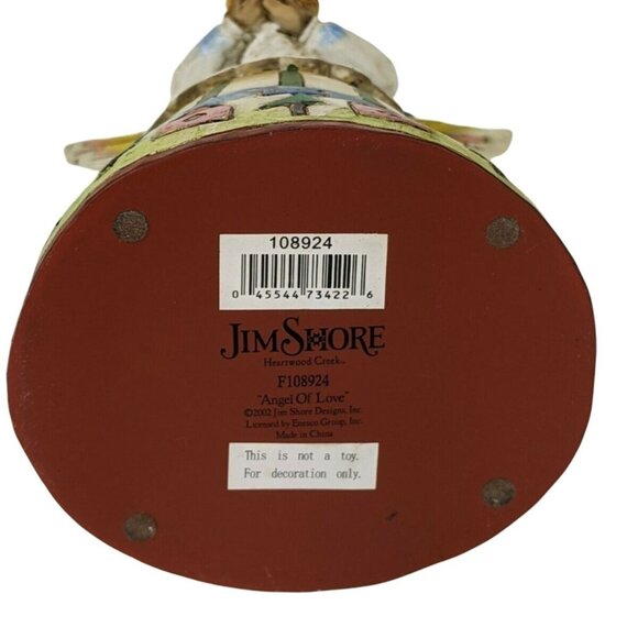 Vtg. 8" Jim Shore Heartwood Creek "Angel of Love" Figurine  F108924  2002 C120 - Picture 4 of 6